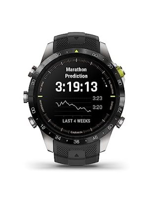 Garmin MARQ Athlete, Men's Luxury Tool Watch Built with Premium Materials for Athletes, Shows Recovery Time, VO2 Max and Performance Status