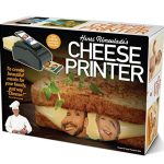 Prank-O Cheese Printer Gag Gift Empty Box, Birthday Gift Box, Wrap Your Real Present in a Convincing and Funny Fake Gift Box, Practical Joke for Birthday Presents, Holidays, Parties