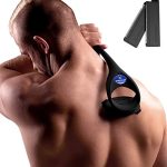 Bakblade 2.0 Back Shavers for Men: DIY Hair Shaver, Safety Blade Technology & Ergonomic Handle, Wet & Dry Shaving (Extra Blades Included)