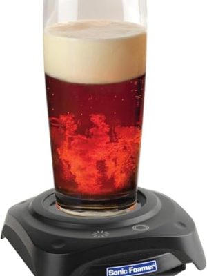 Beer Aerator - Sonic Foamer Uses Sound Waves To Create The Perfect Beer Head - Release The Full Aromatic Potential
