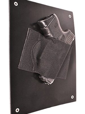 Bluestone Safety Under The Desk Holster| Bedside Holster| Wall Mounted Tactical Gun Holster| Under The Desk Pistol Gun Holder| Fits Nearly Any Handgun