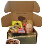 Classy Potato Gift Bundle - Your image and/or message on a real potato! Includes assorted candy and gold surprise gift box. As seen on Shark Tank!