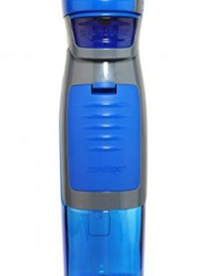 Contigo AUTOSEAL Kangaroo Water Bottle with Storage Compartment, 24 oz., Blue