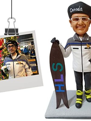 Custom Bobblehead for Father's Day from Photos Personalized Birthday Sculpture for Him