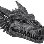 Design Toscano Stryker the Smoking Dragon Sculptural Incense Box