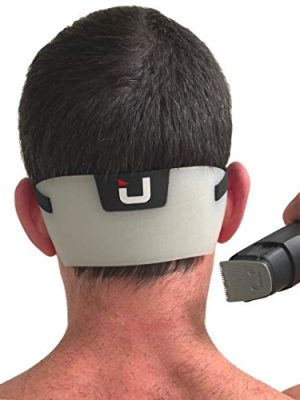 EdgUp 2.0 - Neckline Shaving Template and Hair Cutting Guide | DIY Self Haircutting System | Hands-Free Cut, Trim & Shaving Use for Line Ups | Flexible Durable High-Grade Silicone Stencil