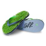 GFF Grass Flip Flops for Men/Women/Kids - XS/S/M/L Size Sandal - Camo/Black/Pink Color Slippers