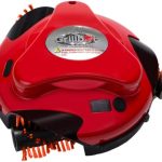 Grillbot Automatic Grill Cleaning Robot with Nylon Brushes, BBQ Grill Cleaner, Grill Brush, Grill Scraper, BBQ Accessories (Red Grillbot)