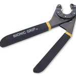 LoggerHead 8-Inch Bionic Grip Adjustable Wrench, Black, Plastic