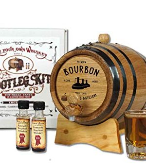 Personalized Small Batch Bourbon Whiskey Making Bootleg Kit™ - Custom Bourbon Still Design - Thousand Oaks Barrel Co. - Bourbon Gifts for Dad (1 Liter) B826
