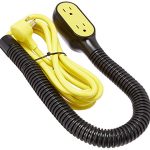 Quirky Prop Power Pro Wrap Around 9-Foot Extension Cord, Black, 3 Plugs (PPPRO-YW01)