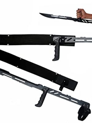 Snake Eye Tactical 27.5 Inches Large Blood Rayne Ninja Fore arm Vampire Zombie Machete Sword Blade (6090)