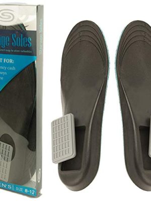 Storage Soles - The Secret Stash Container for Shoes - Hide Valuables or Use as Hidden Money Containers. Fits Shoe Sizes M 8-12 W 10-14 (Trim to Fit)
