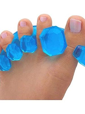 YogaToes GEMS: Gel Toe Stretcher & Separator - America’s Choice for Fighting Bunions, Hammer Toes (Small fits Shoe Sizes W: 7 and Over/M: 7 and Over) Sold as Pair